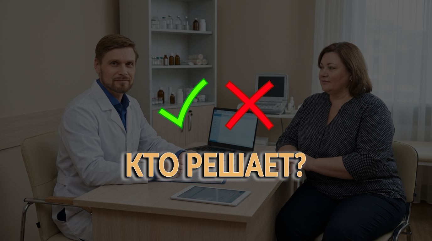 Выбор операции. За кем решение?