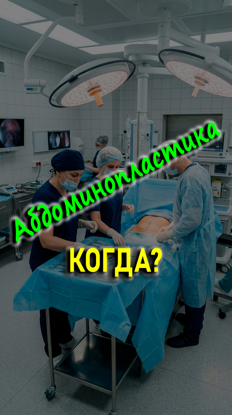 Абдоминопластика после бариатрии